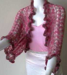 Angora shrug knitting pattern
