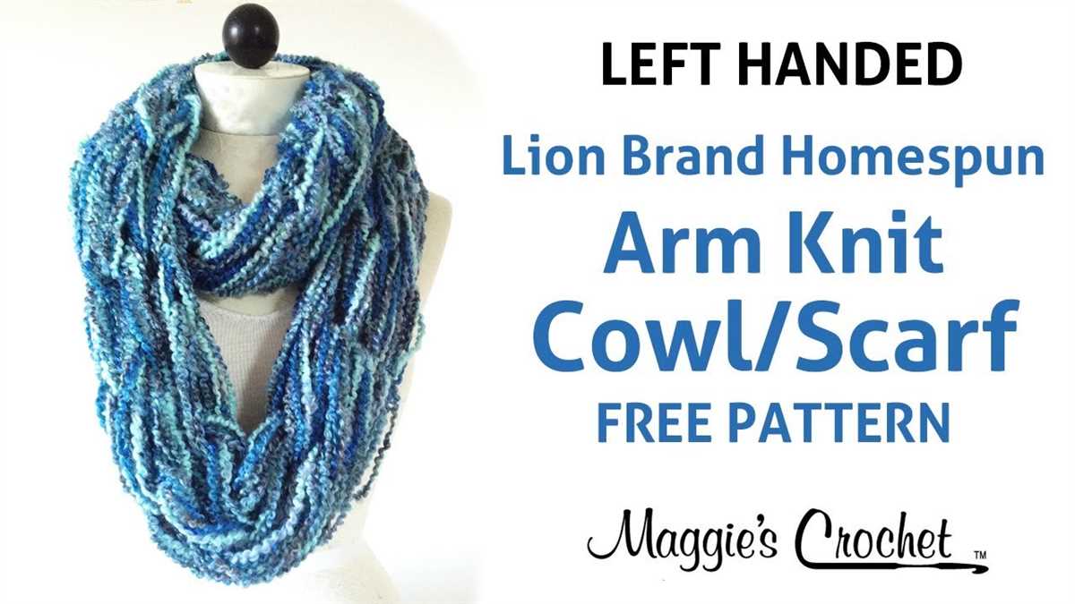 Knit scarf pattern free