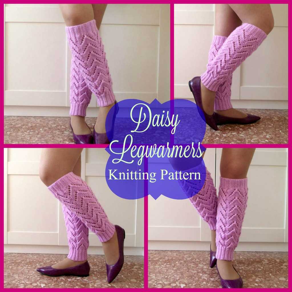Knit legwarmers pattern