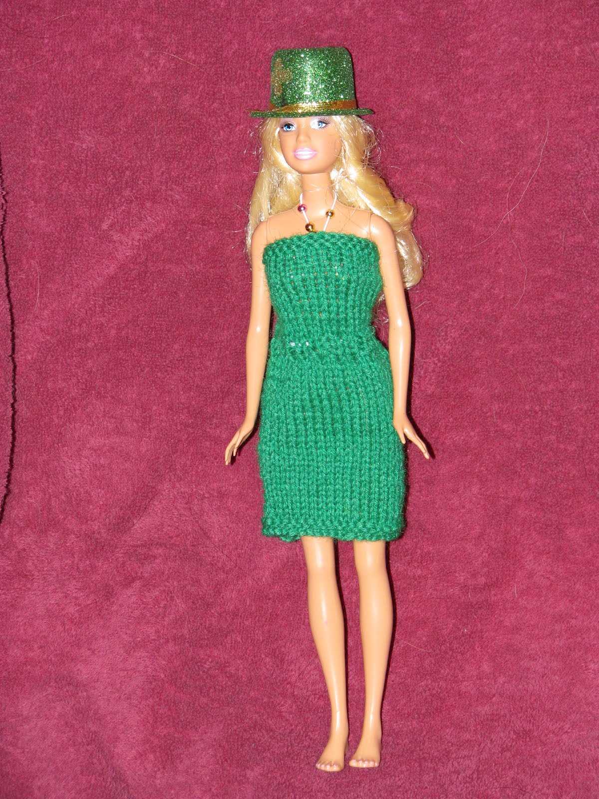 Free barbie knitting patterns pinterest
