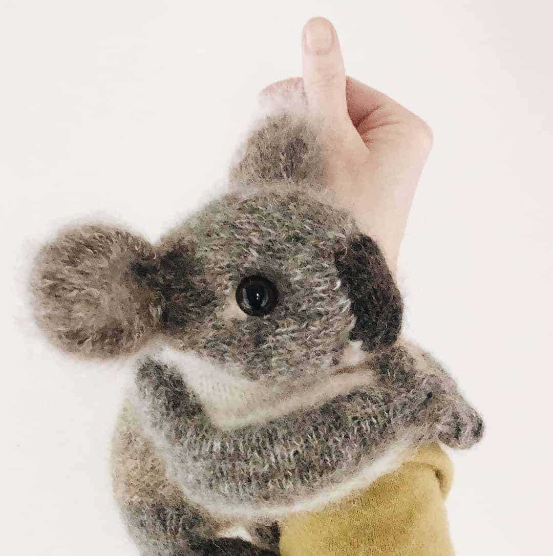 Free koala bear knitting pattern