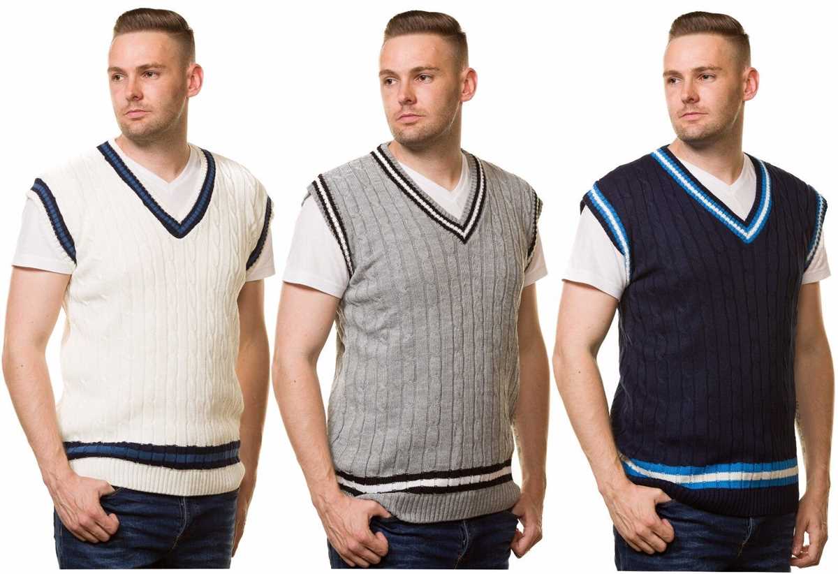Mens knitted tank top pattern