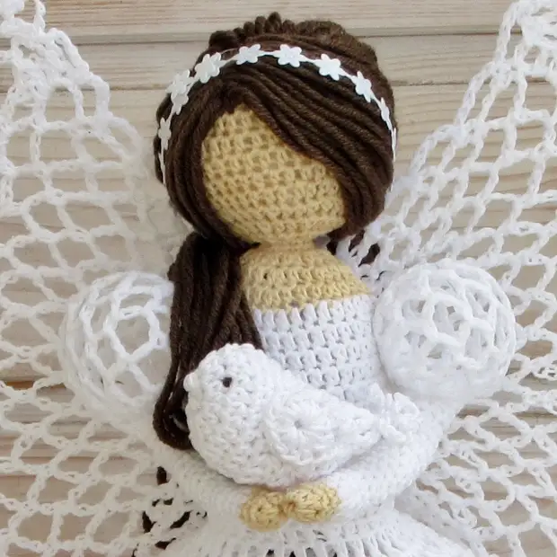 Knit angel pattern