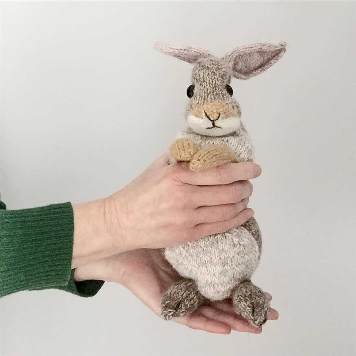 Vintage rabbit knitting pattern