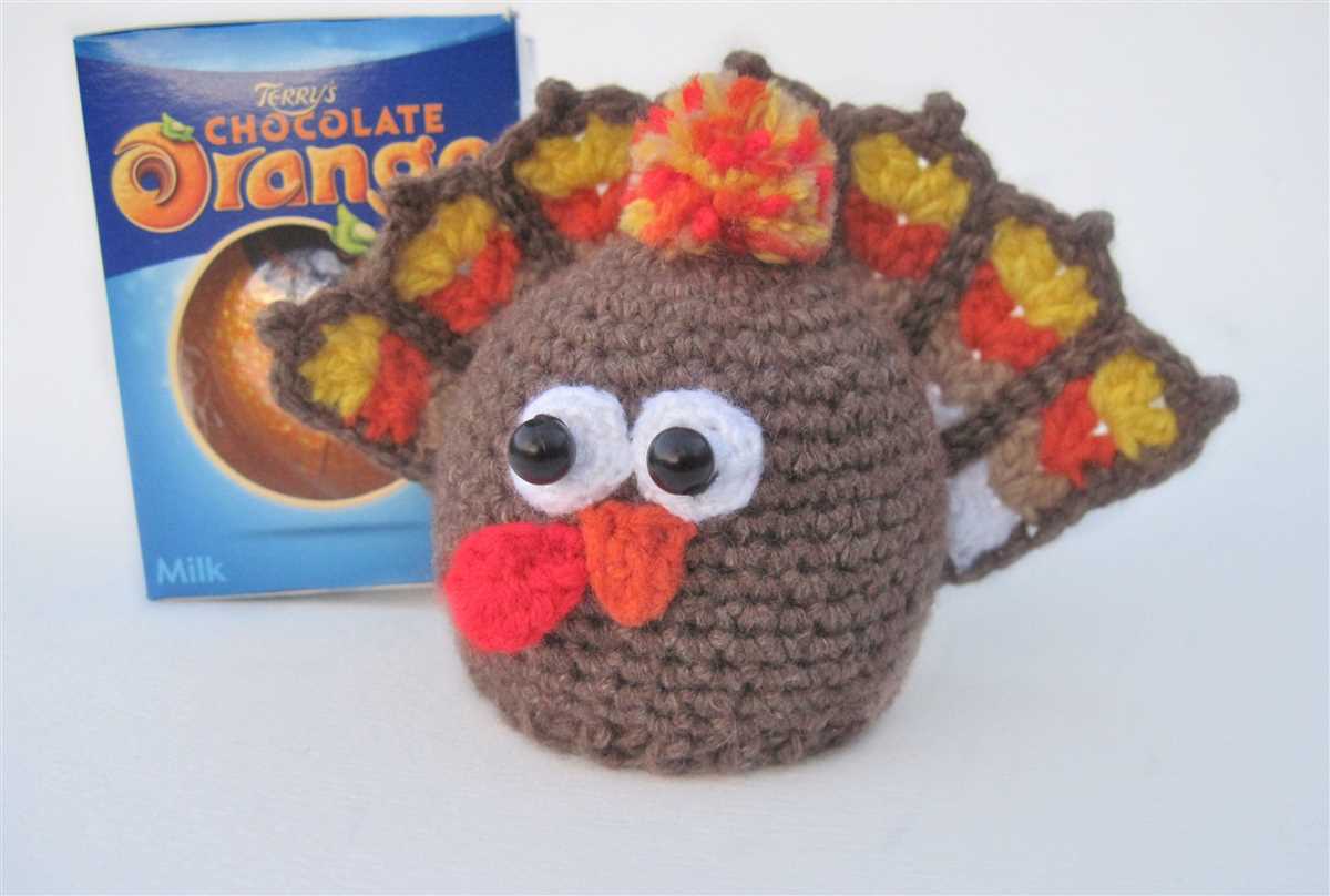 Knitting patterns for chocolate orange covers