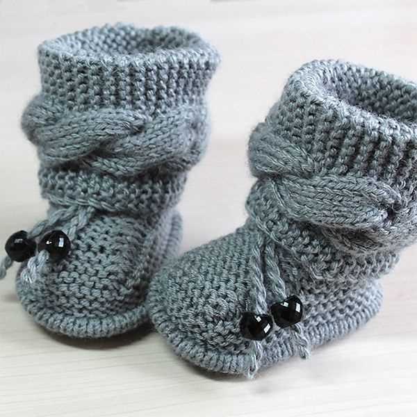 Baby bootie knitting pattern