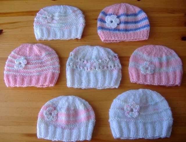 Baby hat knit pattern free