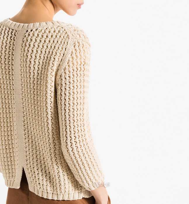 Balloon sleeve cardigan knitting pattern