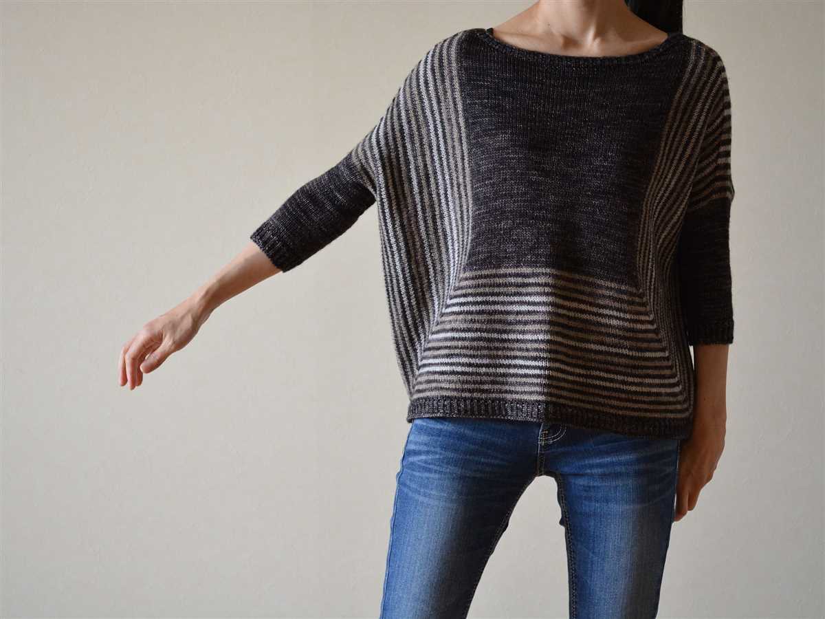 Balloon sleeve knitting pattern free