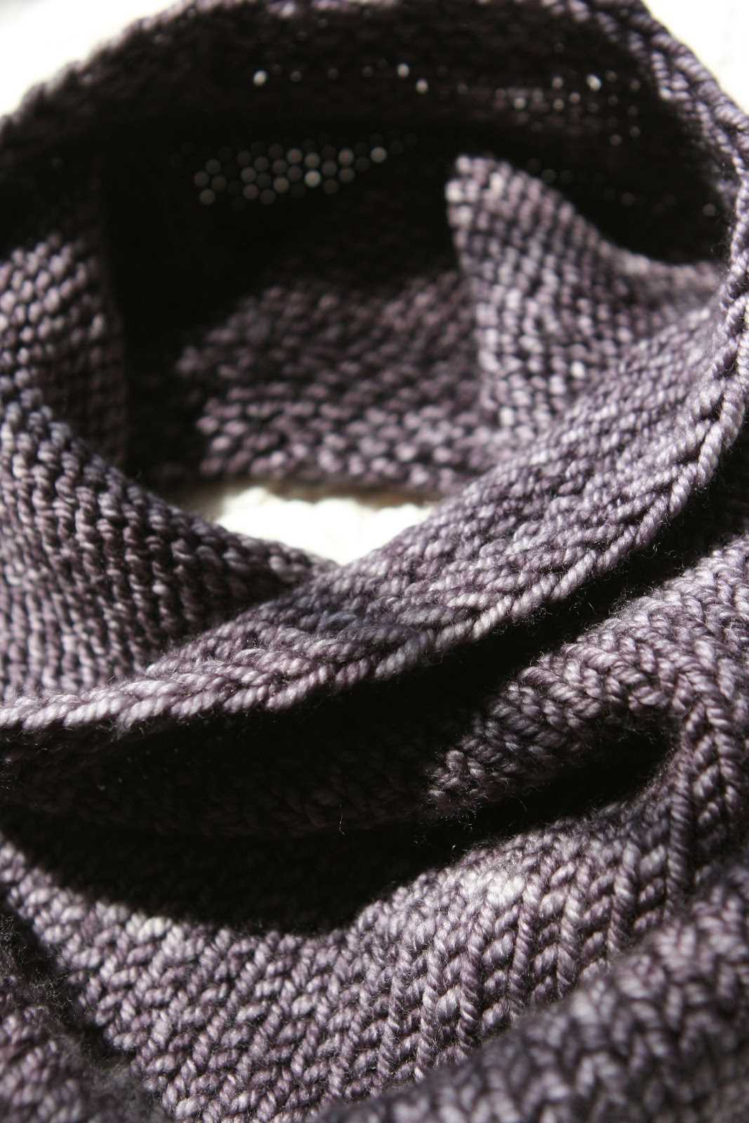 Bandana cowl free knitting pattern