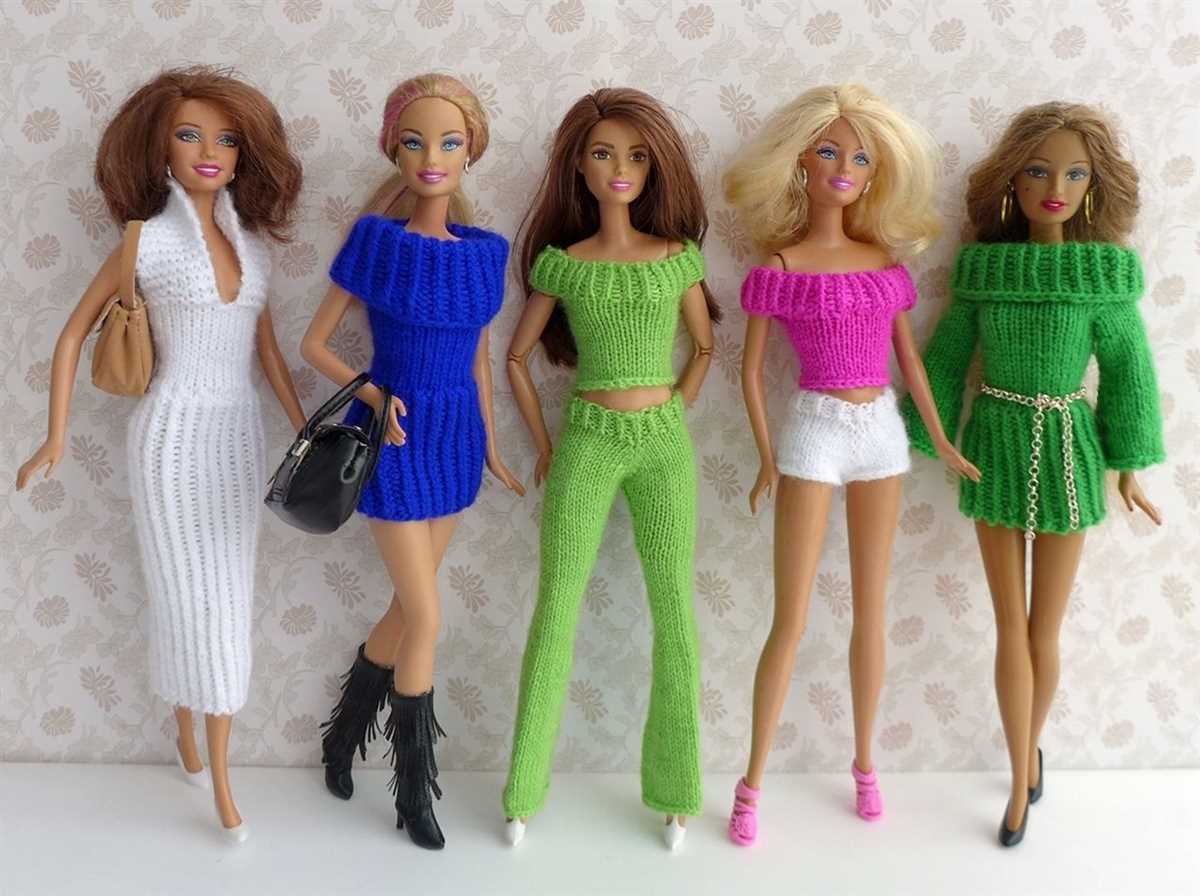Barbie doll knitting patterns