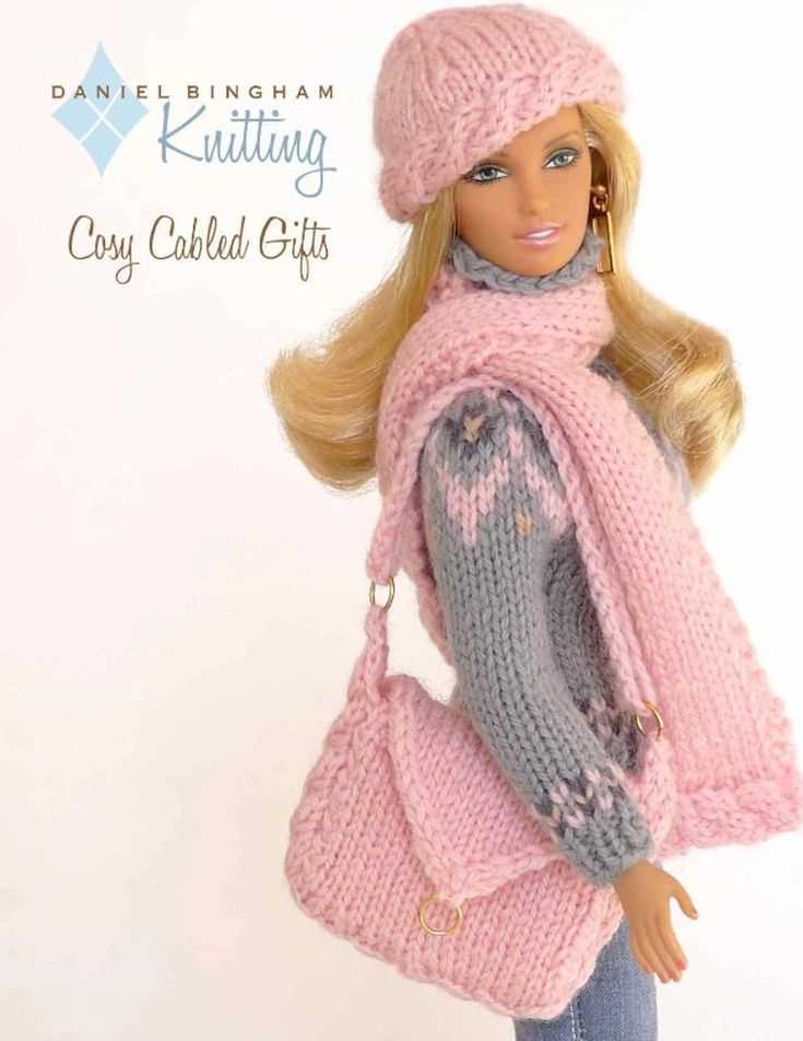 Knit the Perfect Wardrobe for Barbie with These Stylish Patterns Barbie doll knitting patterns