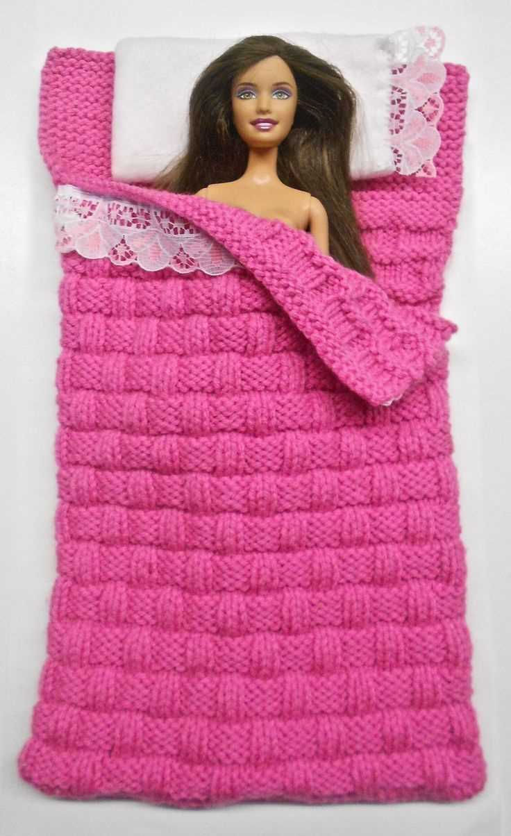 Barbie sleeping bag knitting pattern