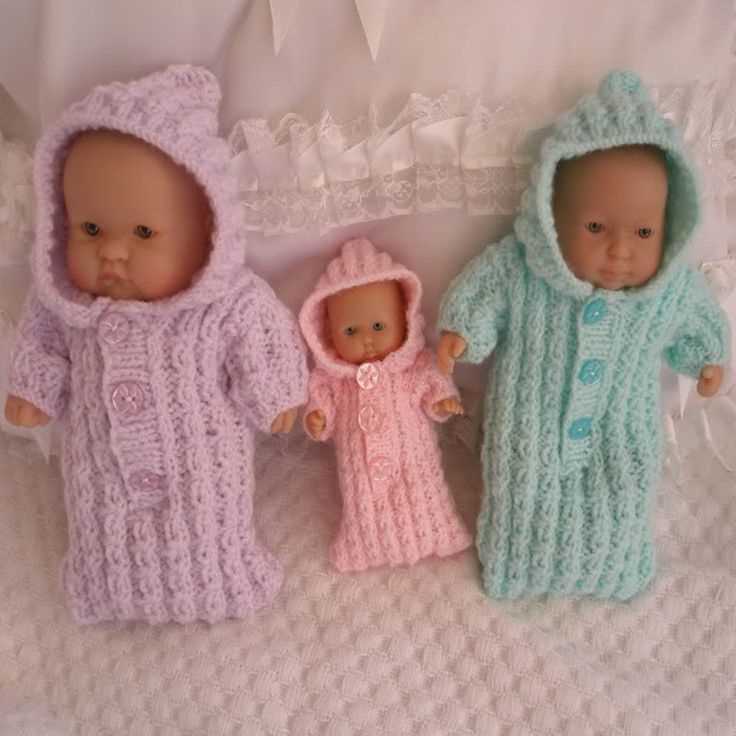 Barbie sleeping bag knitting pattern