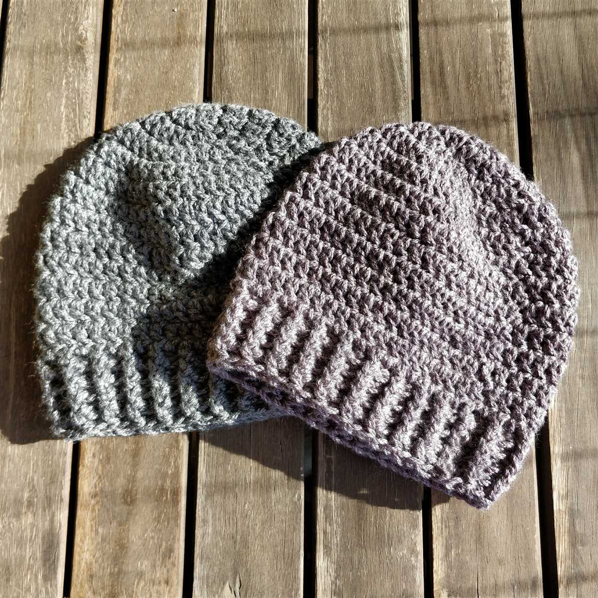 Basic knitted beanie pattern
