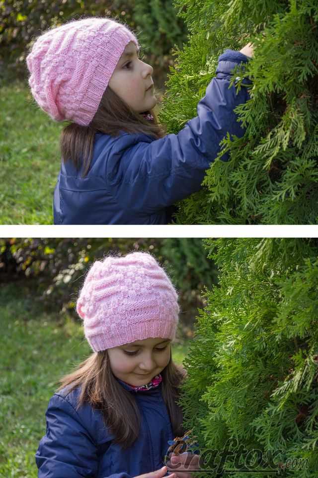 Basic knitted beanie pattern