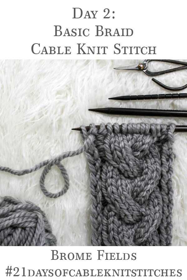 Basic knitted headband pattern