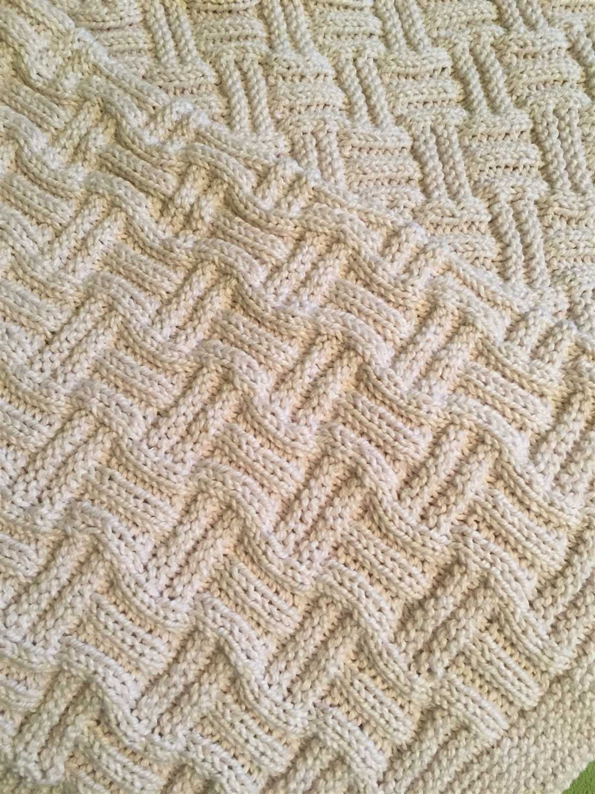Basket weave hat knitting pattern