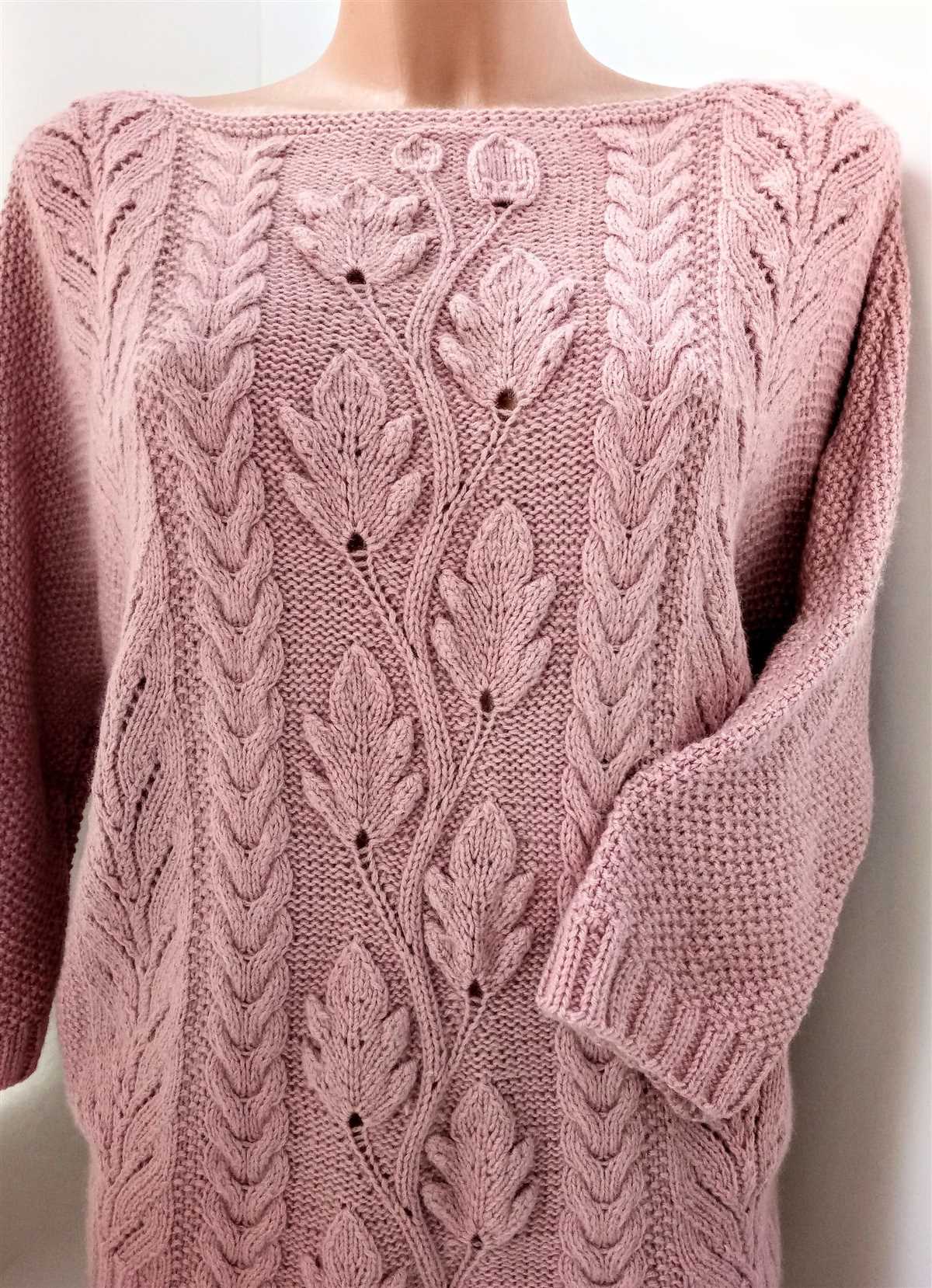 Bateau sweater knitting pattern