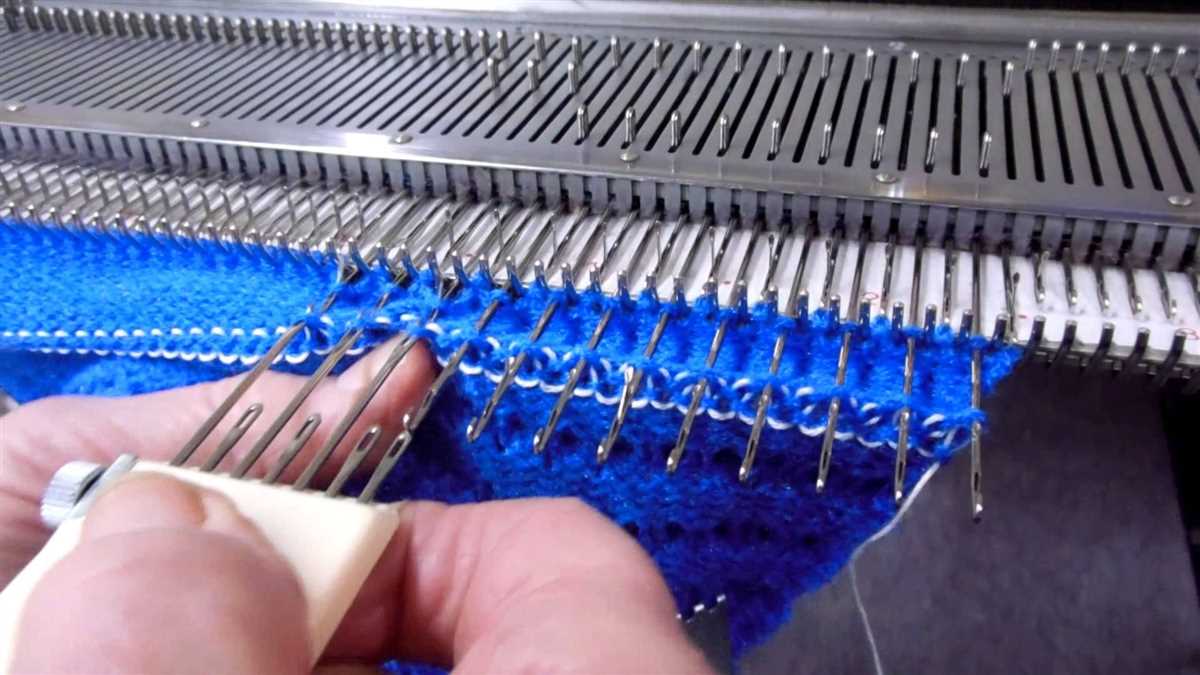 Knitting loom machine patterns