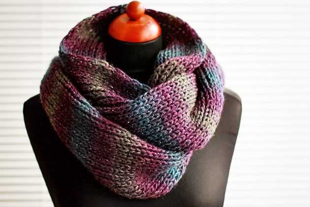 Bacon scarf knitting pattern