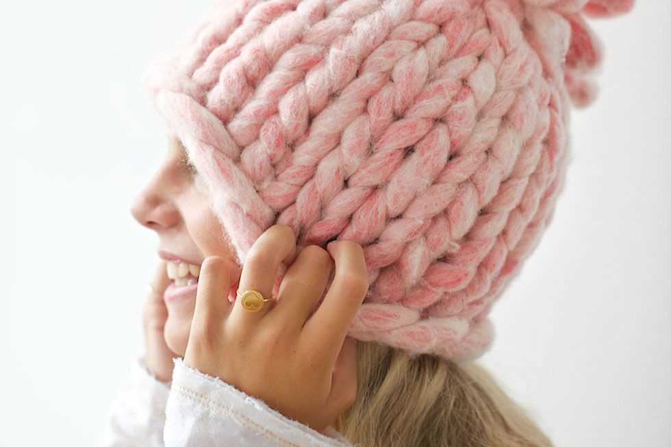 Giant scarf knitting pattern