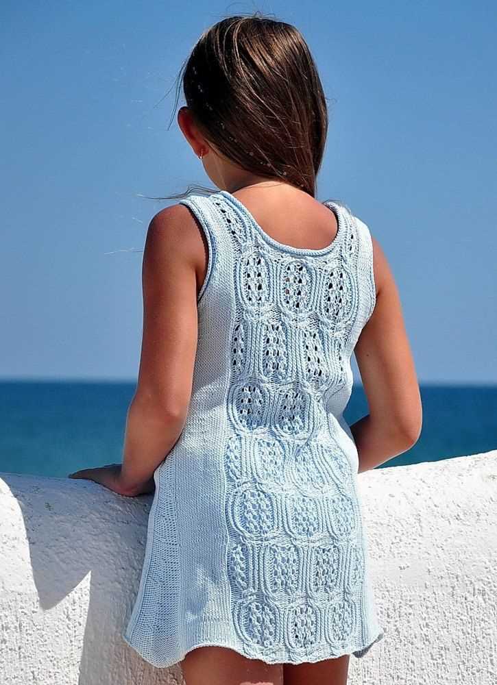 Beach dress knitting pattern