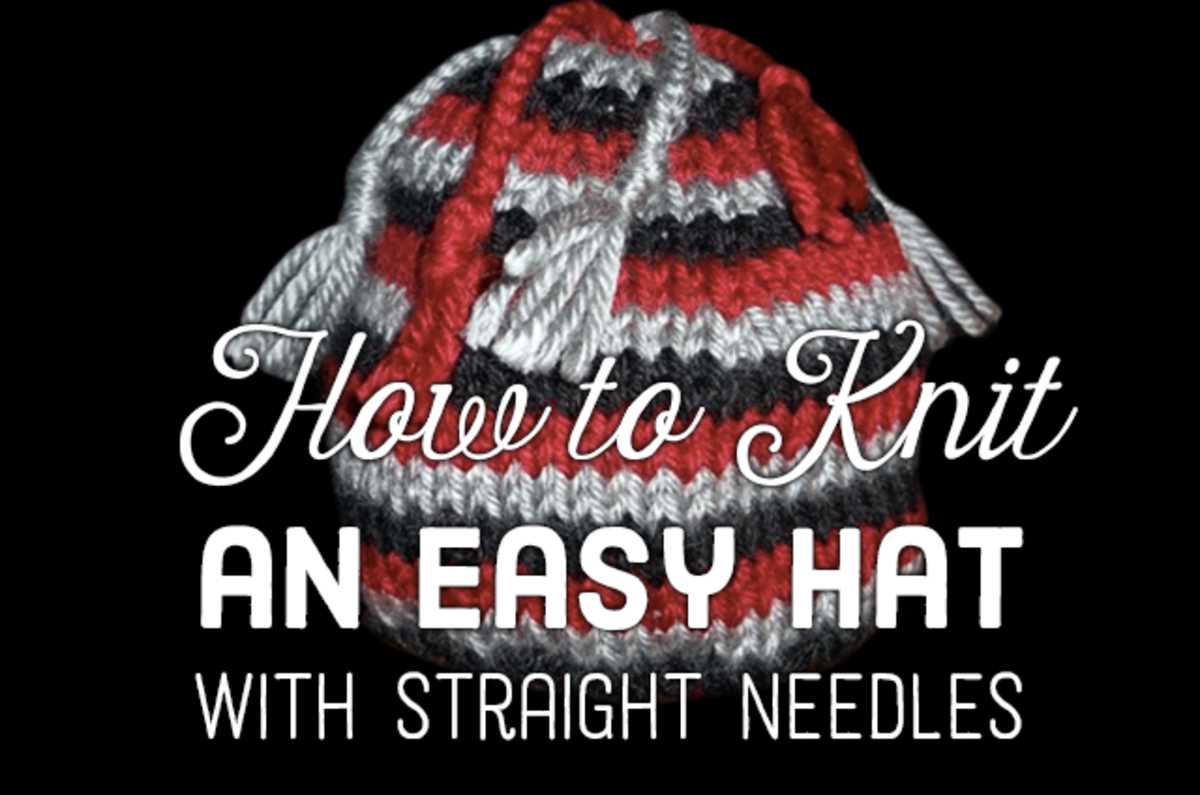 Beanie knit pattern straight needles