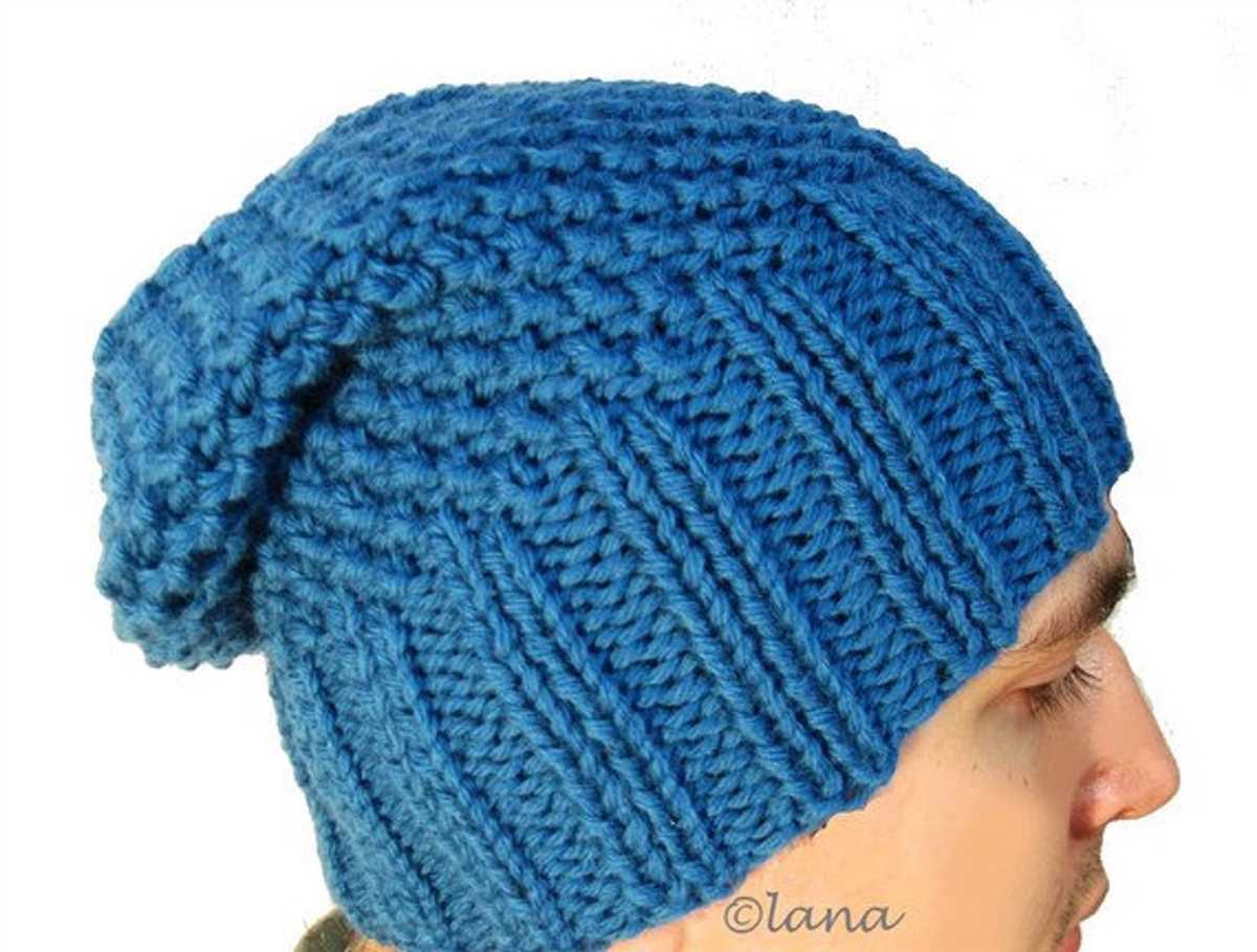 Beanie knit pattern straight needles