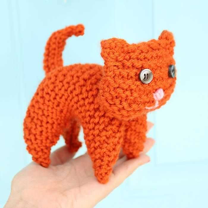 Beginner easy knit stuffed animals patterns