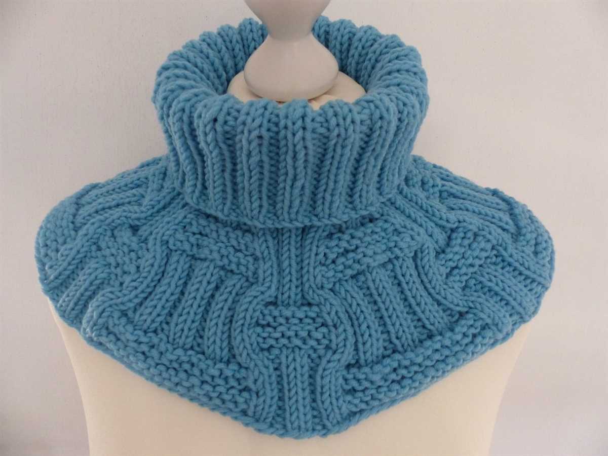 Beginner free knitting patterns for neck warmers