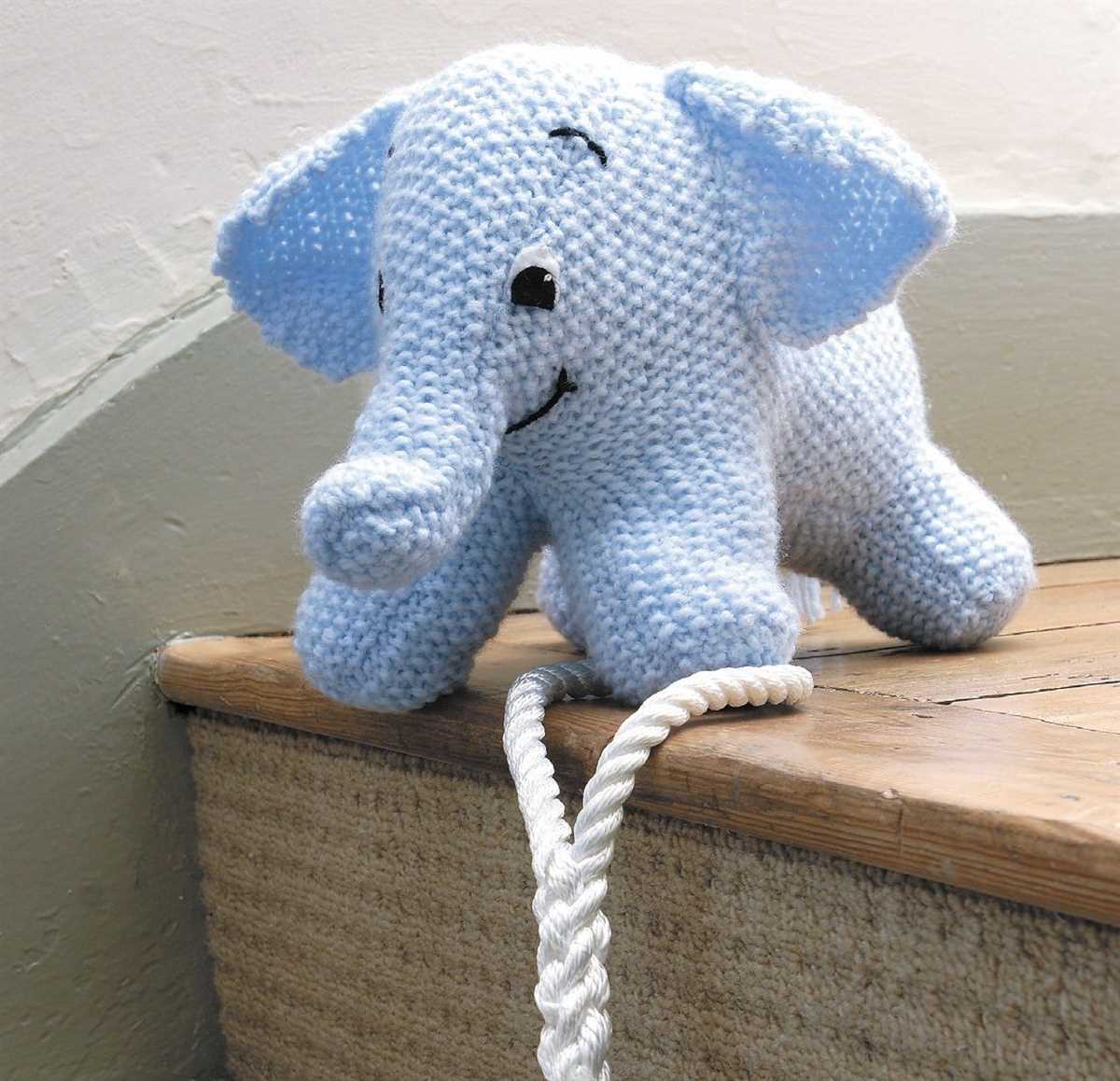 Beginner easy knit stuffed animals patterns