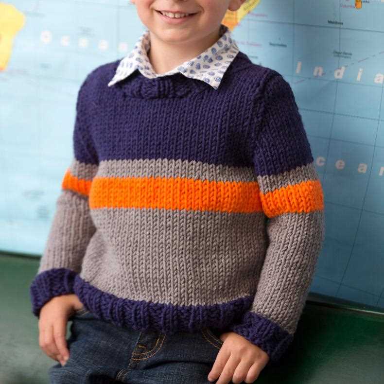 Beginner knit sweater pattern