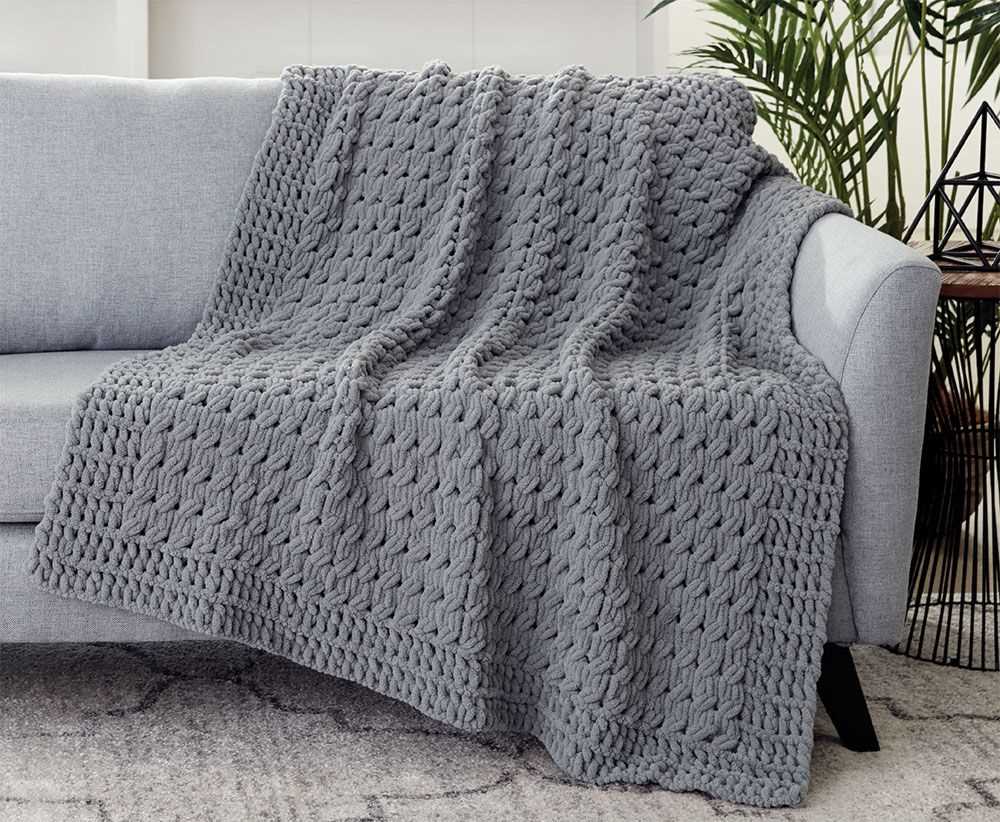 Beginner knitting blanket pattern