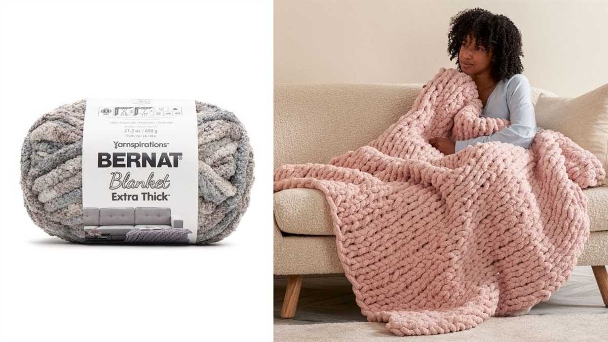 Bernat blanket yarn knit hat pattern
