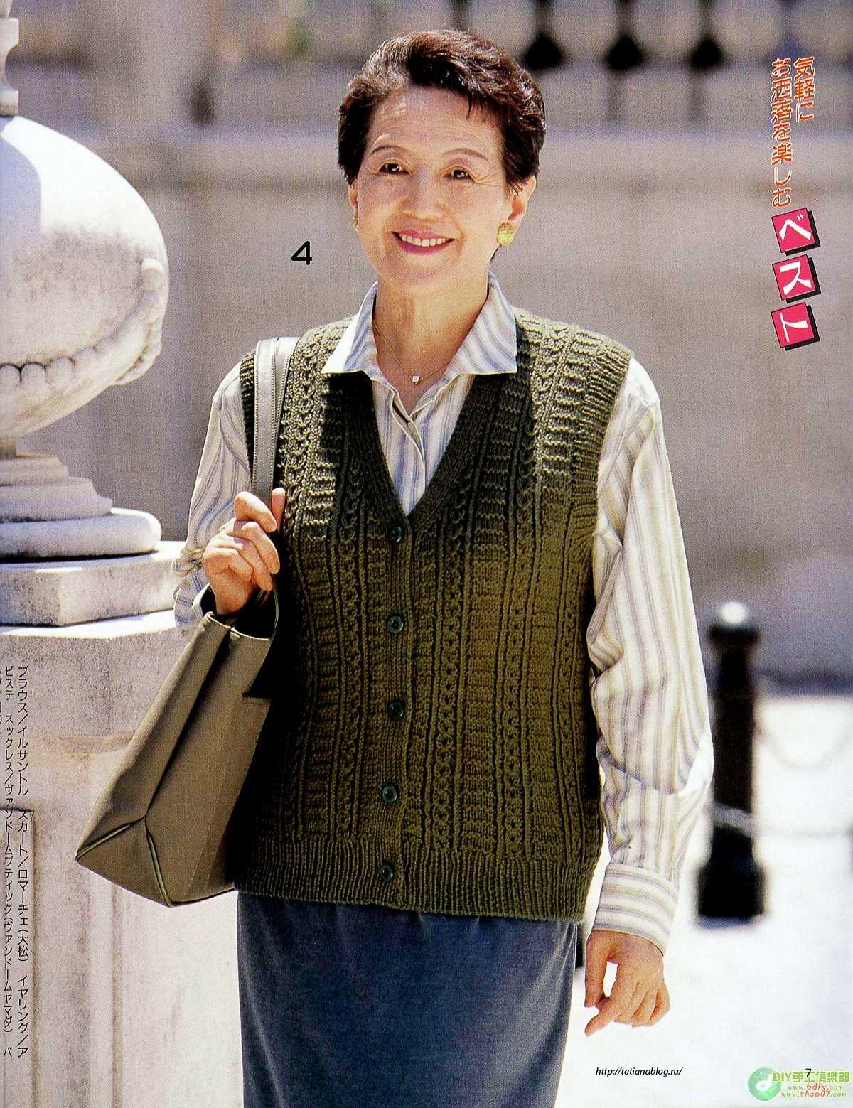 Beginner vest knitting pattern