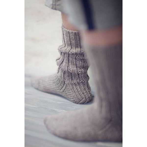 Men's knitted socks basic patterns