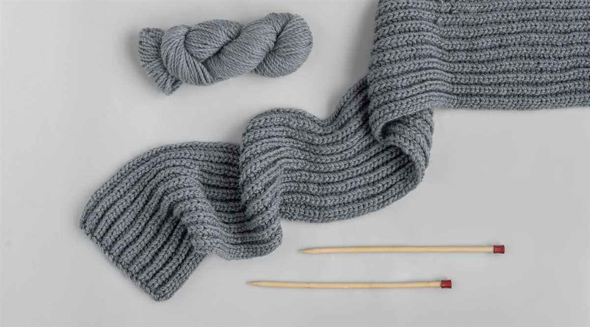 Bias knit scarf pattern free