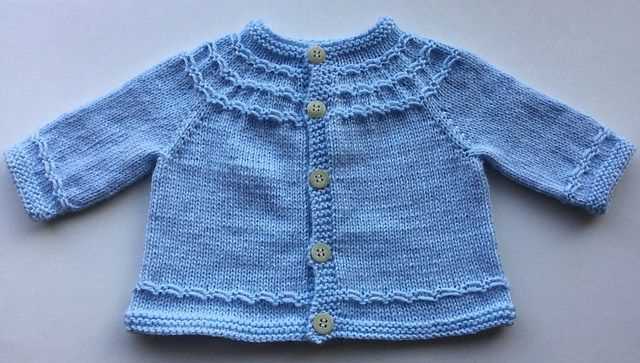 Infant knit sweater pattern free