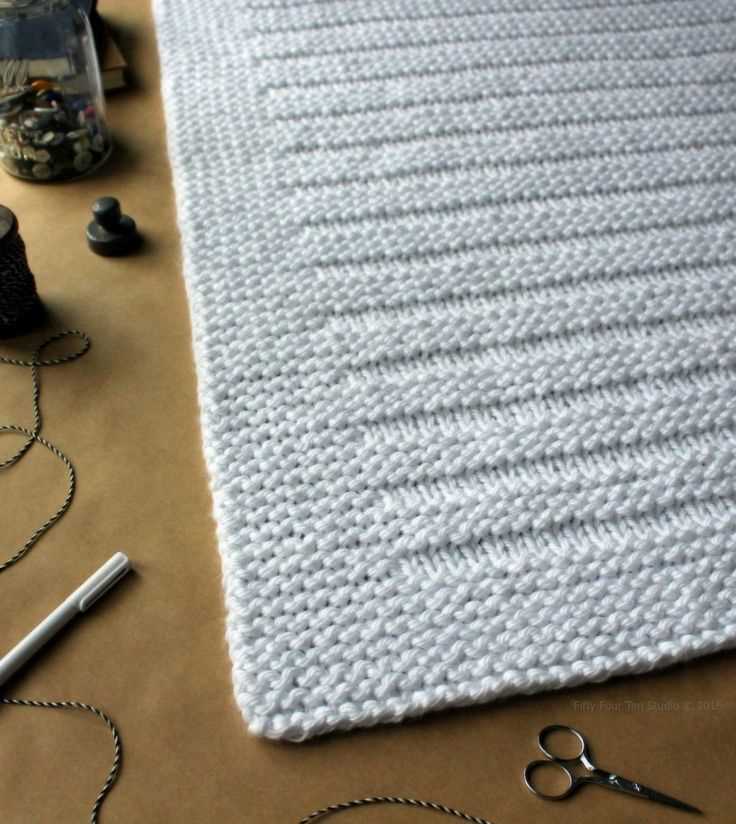Big blanket knitting pattern