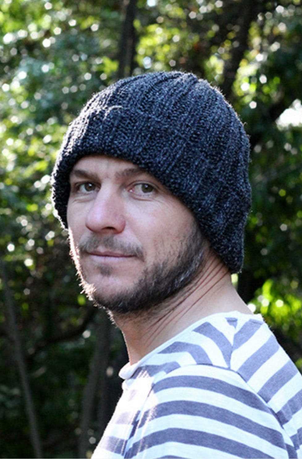 Knitting pattern for mens beanie