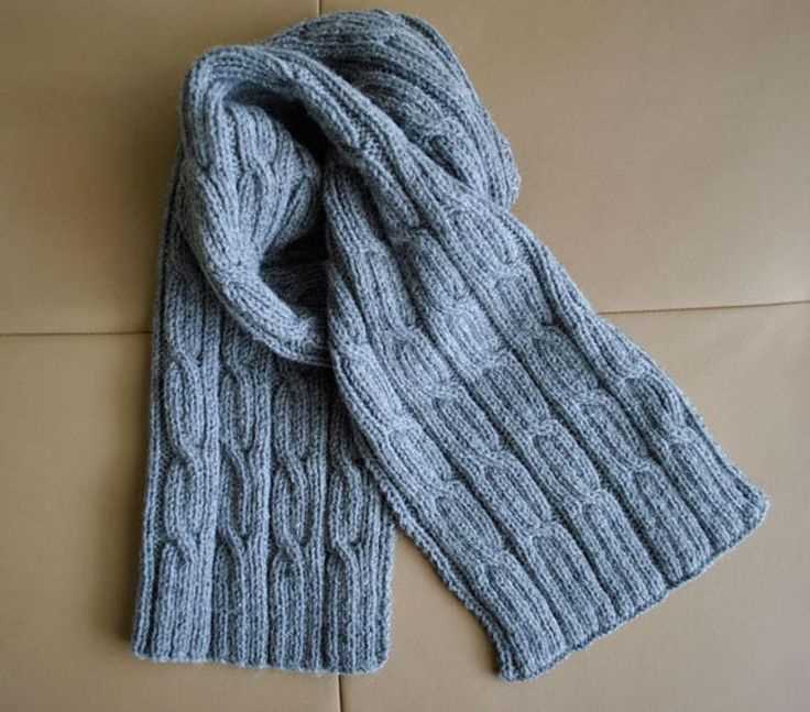Scarf knitted patterns