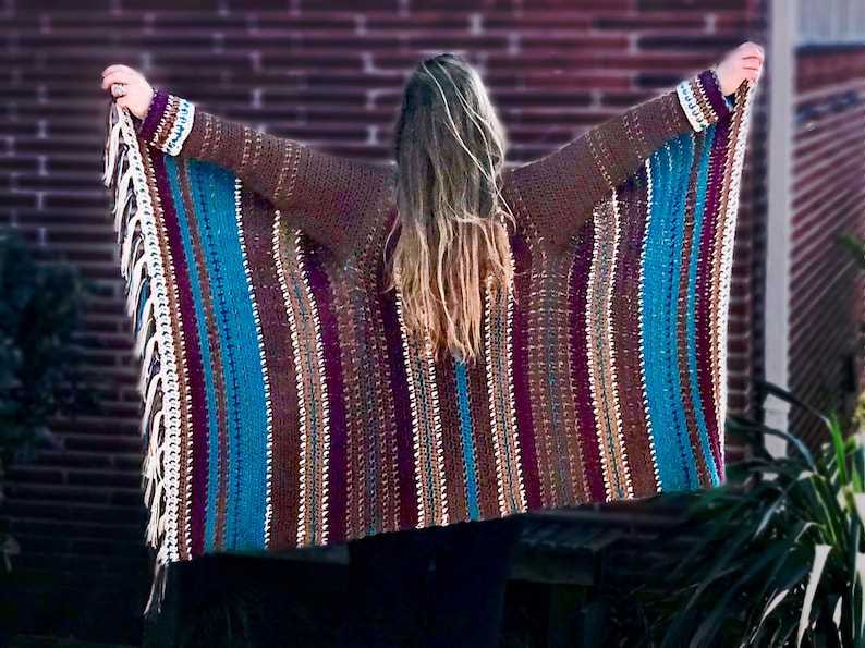 Blanket cardigan knitting pattern free