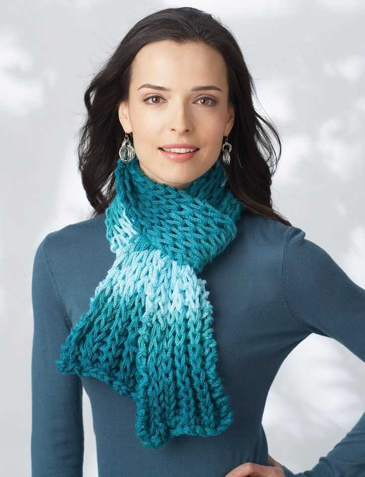Blanket scarf knitting pattern free