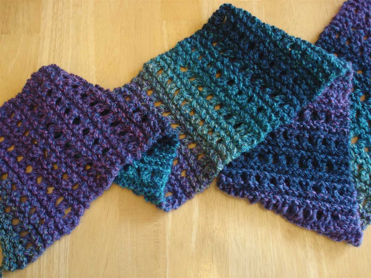 Blanket scarf knitting pattern free