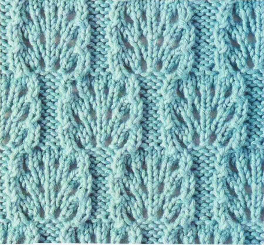 Block stitch knitting pattern
