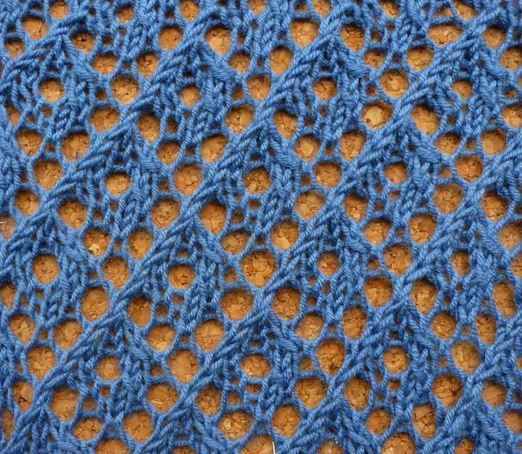 Blueberry vineyard knitting pattern