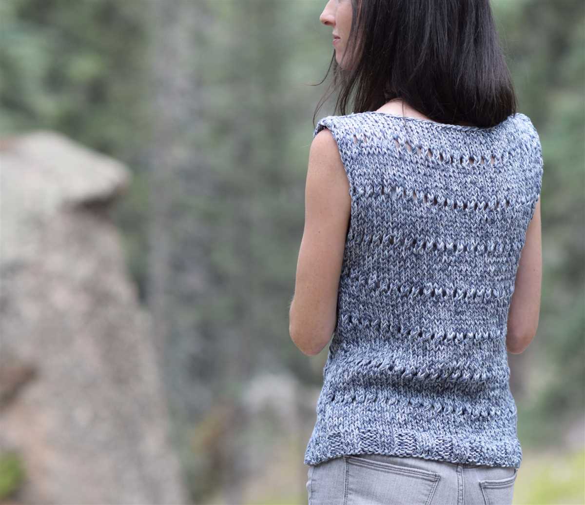 Cotton knit tank top pattern