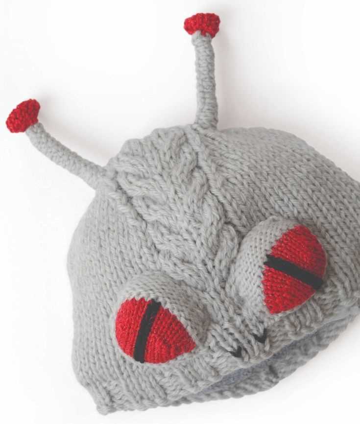 Bobble hat knitting pattern straight needles