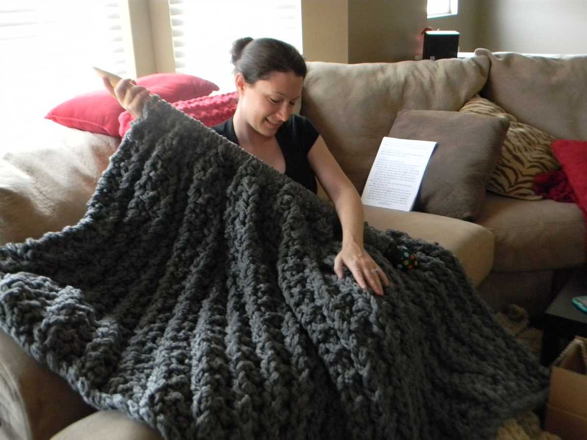 Boulevard blanket knitting pattern